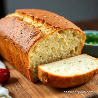 My Go-To Crusty Bread Recipe: Easiest Overnight Loaf! Recipe Card
