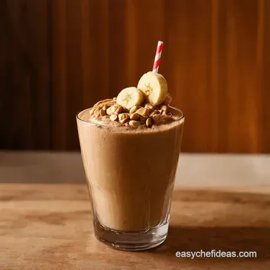 Elvis Smoothie Peanut Butter Banana Recipe So Easy Recipe Card