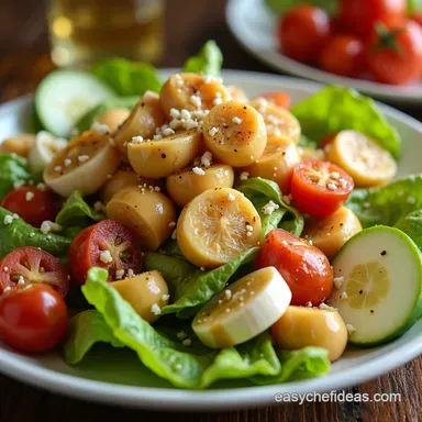 Authentic Copycat Olive Garden Salad with Homemade Dressing