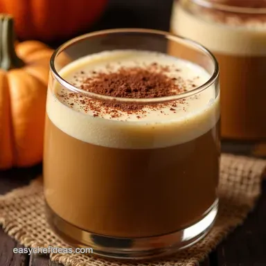 The Great Pumpkin Coffee Cocktail Your Cozy Fall Treat Recipe Card