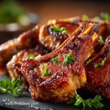 The Juiciest OvenBaked Lamb Chops My Foolproof 425F Roast Recipe Card