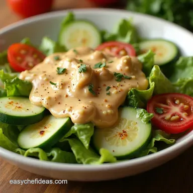 Creamy Homemade Caesar Dressing No Anchovies Needed Recipe Card