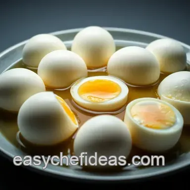 Perfect Boiled Egg Time: Runny or Firm, You Choose! Recipe Card