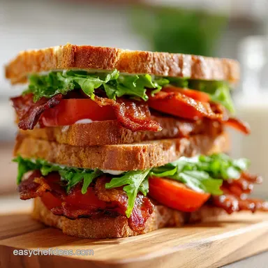 BLT Sandwich Recipe How to Make the Crispiest Peak Summer BLT Recipe Card