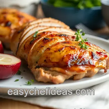 Juicy Roasted Chicken Breast Recipe: Aunt Mildred Approved! Recipe Card