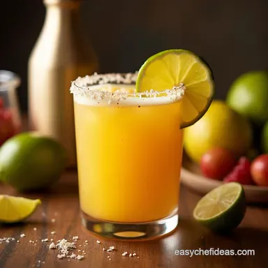 Artisan Blended Mango Margarita Recipe Easy Fresh Recipe Card