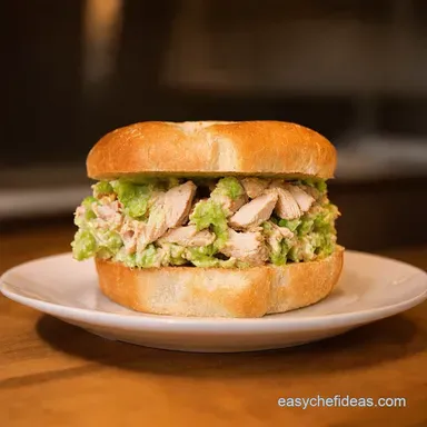 The Queens Chicken Salad Sandwich A Royal Treat Recipe Card