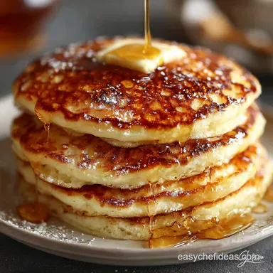 Best Fluffy Pancake Recipe Easy My Sunday Morning Secret Recipe Card