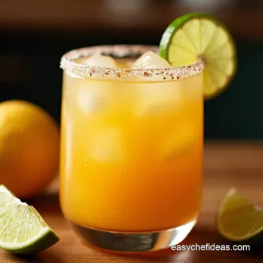 The SunKissed Sipper Perfect Fresh Mango Margarita Recipe Card