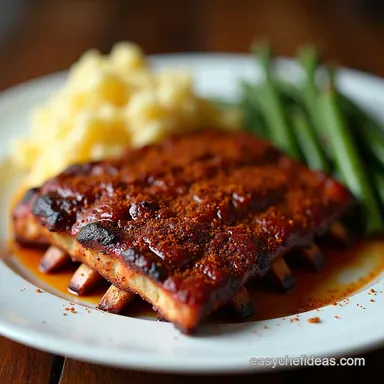 Easy Fall Off The Bone Dry Rub Ribs OvenBaked