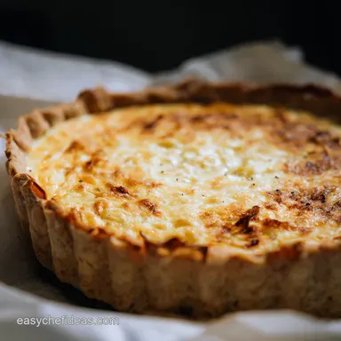 Cheesy Dream My GoTo Crustless Quiche Recipe Recipe Card