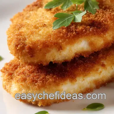 Crispy Chicken Schnitzel: The Cluck Stops Here! Recipe Card