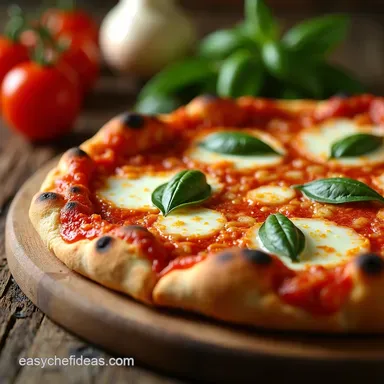 My Ultimate Margherita piza Recipe Crispy Easy Recipe Card