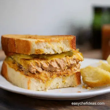 Easy Tuna Melt Recipes My 5Minute Tuna Melt Madness Recipe Card