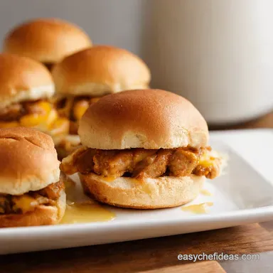 Turkey and Cheese Sliders My Easy Slider Bake Recipe Recipe Card