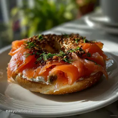 Bagel and Lox: The Full Monty Deli Classic Recipe
