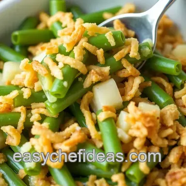 Ultimate Campbell Soup Green Bean Casserole Recipe: Easy & Delicious! Recipe Card