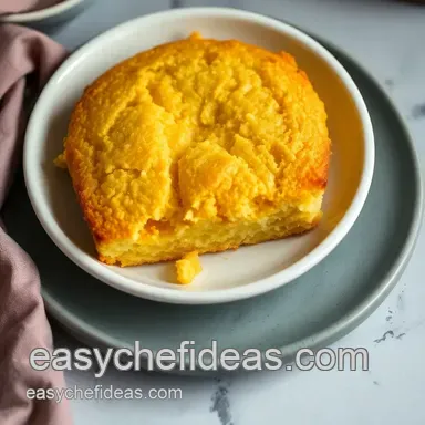 Ultimate Moist Corn Bread with Creamed Corn: A Southern Family Favorite Recipe Card