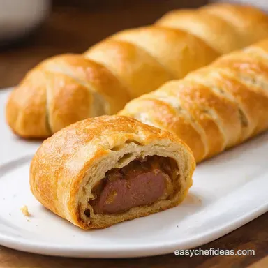 Best Sausage Roll Recipe UK Ultimate Flaky Aussie Bake Recipe Card