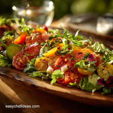 Ultimate MakeAhead Summer Salad Platter for Garden Parties Recipe Card