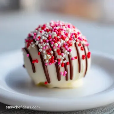 Delicious Valentine Cake Pop Recipe for 24 Recipe Card