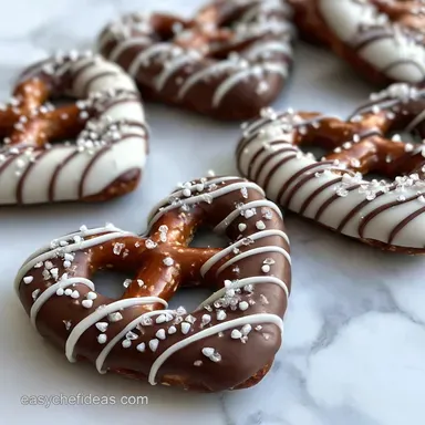Valentine's Day Snack with Chocolate Hearts: No-Bake Delight Recipe Card
