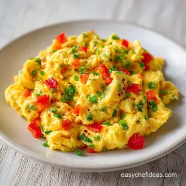 Vegetable Egg Scramble in 10 Minutes
