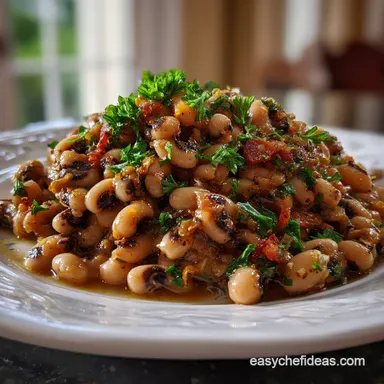 Black Eyed Peas Recipe: Velvety Southern Style Perfection Recipe Card