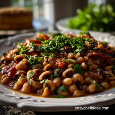 Black Eyed Peas Recipe: Velvety Southern Style Perfection