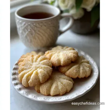 butter cookie recipe: Crispy Baked in 30 Minutes Recipe Card