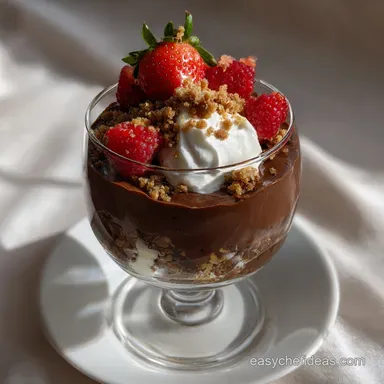 Chocolate Parfaits: Deep Cacao & Velvety Cream Layers Recipe Card