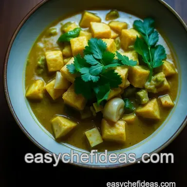 Vibrant & Easy Green Curry Recipe (Tofu Option Too!) Recipe Card