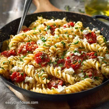 Feta Pasta: The Viral Baked Recipe Ready in 45 Minutes Recipe Card