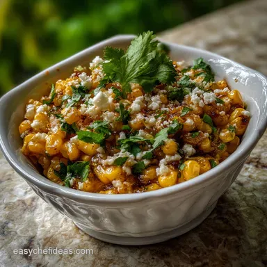 Warm Mexican Corn Salad: Smoky Esquites Ready in 20 Mins Recipe Card