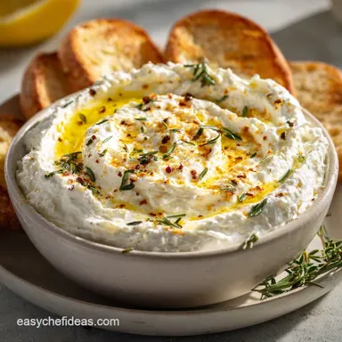 Whipped Feta Dip: Ultra-Creamy, Silky Smooth with Roasted Garlic Recipe Card