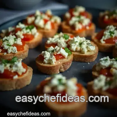 Whipped Feta Crostini: My Go-To Party Appetizer! Recipe Card