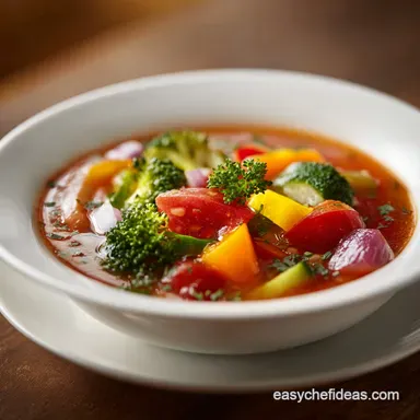 Wholesome Vegetable Soup in 35 Minutes Recipe Card