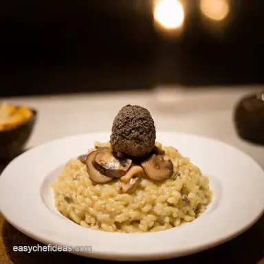 Creamy Mushroom Risotto and Truffle My MichelinInspired Recipe Recipe Card