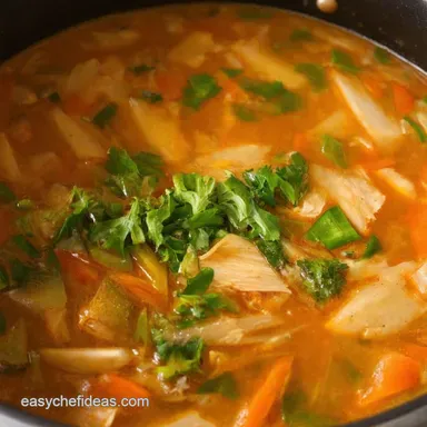 Speedy Asian Vegetable Soup Recipe Wok This Way Recipe Card