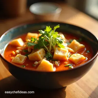 Wonton Wanna Bowl My Easy Hot Sour Soup Recipe Recipe Card