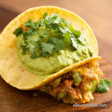 Zesty Cilantro Crema The Ultimate Taco Topping Recipe Card