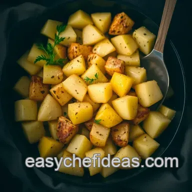 My Easy & Zesty Greek Lemon Potatoes: A Mediterranean Favorite Recipe Card