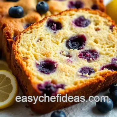 Zesty Lemon Blueberry Bread: My Family's Favourite! Recipe Card
