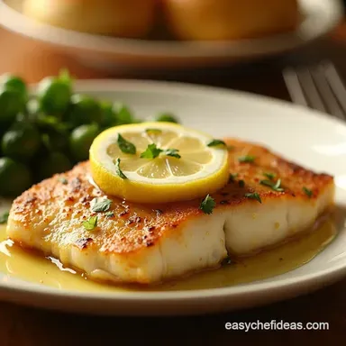 Foolproof Lemon Butter Fish Fillets in Under 25 Minutes Recipe Card