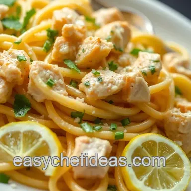 Zesty Lemon Chicken Pasta: A Taste of Sunshine! Recipe Card