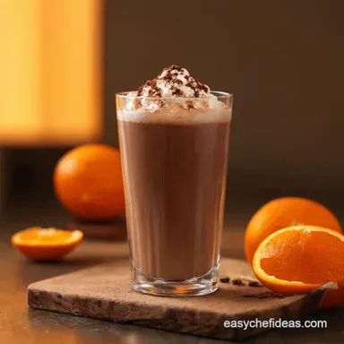 Terrys Orange Hot Chocolate Ready in 10 Minutes Recipe Card