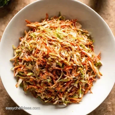 Zingy Asian Slaw Recipe A Crunchy Flavor Fiesta Recipe Card