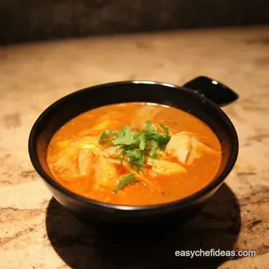 My GoTo Hot Sour Soup Recipe Zingy Quick Recipe Card