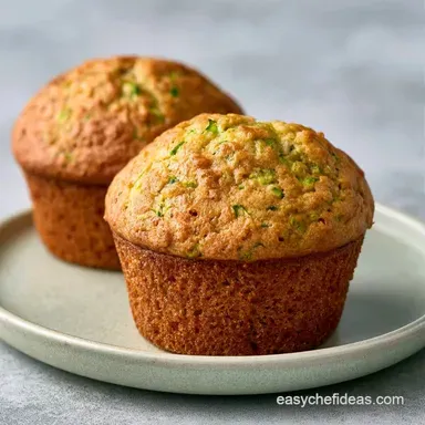 Zucchini Banana Muffins with Maple Syrup Recipe Card