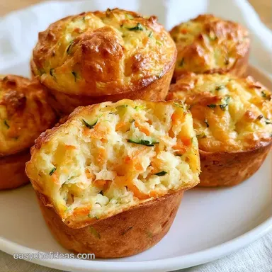 Zucchini Carrot Muffins in 30 Minutes Recipe Card